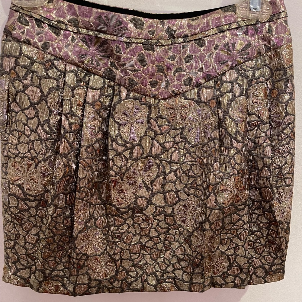 Urban Outfitters Metallic Skirt